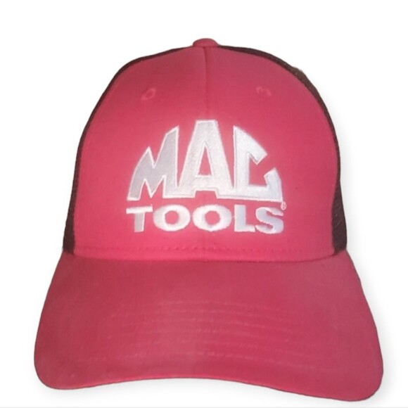 MAC Tools Hat Red Hat Red Baseball Cap - Picture 1 of 5